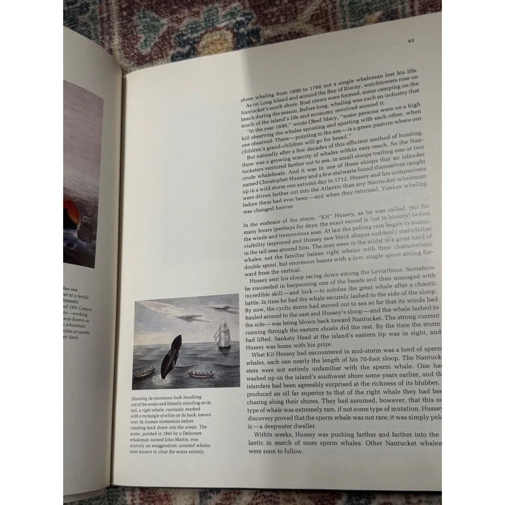 Time-Life The Whalers Seafarers Series Illustrated History Book‎ Nautical